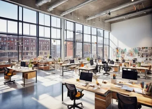 creative office,modern office,loft,offices,gensler,workspaces,lofts,working space,bureaux,steelcase,daylighting,furnished office,bobst,company headquarters,coworking,eames,tishman,workplaces,bjarke,bizinsider,Unique,3D,Panoramic