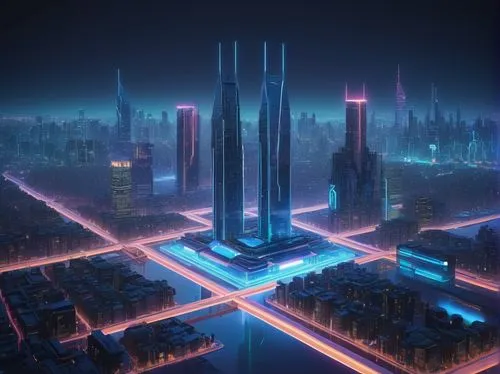 cybercity,metropolis,cybertown,cyberport,microdistrict,tron,cityscape,fantasy city,futuristic landscape,cyberia,cityzen,futuristic,areopolis,megalopolis,hypermodern,electric tower,ctbuh,coruscant,city blocks,cyberpunk,Art,Classical Oil Painting,Classical Oil Painting 41