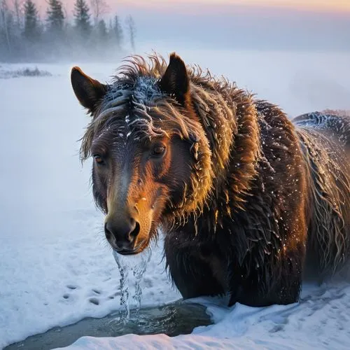 icelandic horse,iceland horse,belgian horse,finnhorse,wild horse,portrait animal horse,colorful horse,haflinger,equine,brown horse,winter animals,percheron,iceland foal,equines,draft horse,shetland pony,wildhorse,horseland,broodmare,kutsch horse,Illustration,Japanese style,Japanese Style 16