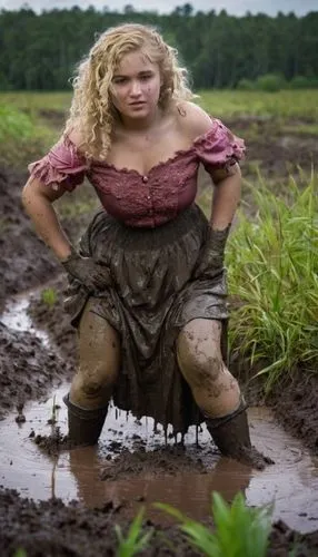 bluse ist mit schlamm bedeckt,mudbath,mud,muddier,mudhole,the blonde in the river,landrieu,mud football,liesel,mud lark,tinymud,muddied,heidi country,mudville,countrywoman,muddy,bogging,gudmundsdottir