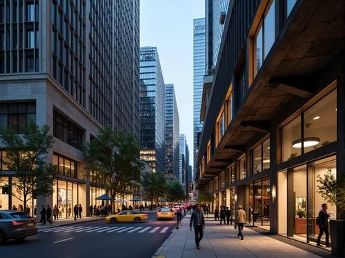 streeterville,pedestrianized,transbay,5th avenue,streetscape,costanera center,new york streets,yorkville,citycenter,marunouchi,tishman,streetscapes,inlet place,maisonneuve,avenues,3d rendering,renderings,paved square,cityline,yonge