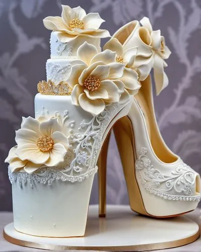 Wedding cake Sculptures in high heels,bridal shoe,bridal shoes,wedding cakes,wedding cake,wedding shoes,wedding cupcakes,buttercream,cinderella shoe,sweetheart cake,white cake,cream cake,high heel sho