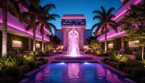 paradisus,luxehills,beverly hills hotel,fountains,resort,hotel riviera,beverly hills,south beach,pan pacific hotel,fountain,city fountain,art deco,hkmiami,decorative fountains,riviera,fidm,palmilla,tropico,cityplace,millenia