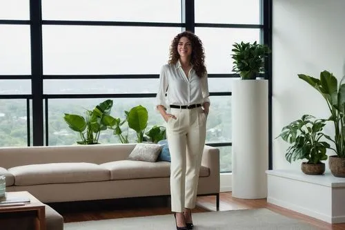 woman in menswear,menswear for women,pantsuit,naturopath,jodhpurs,female model,window sill,sagmeister,andrea vitello,hovnanian,businesswoman,krakoff,pantsuits,breeches,gallerist,houseplant,contemporary decor,business woman,house plants,windowsill,Illustration,American Style,American Style 14