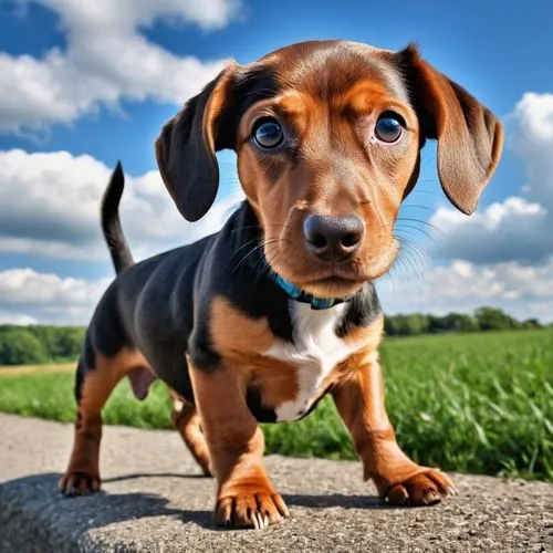 dachshund yorkshire,dachshund,cute puppy,zwiener,beagle,parvo,Photography,General,Realistic