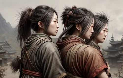 daoists,arhats,goryeo,hwarang,damxung,hanxiong