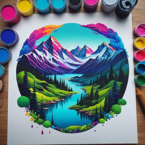 mountains,mountain landscape,mountain scene,colorful water,mushroom landscape,high mountains,mountain range,giant mountains,mountainous landscape,mountain sunrise,painting technique,mountain,colorful heart,mountain world,mountain mountains,watercolor background,moutains,colorful doodle,landscapes,mountainside,Photography,Documentary Photography,Documentary Photography 16