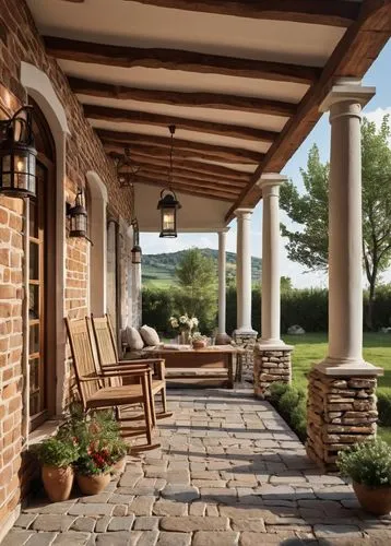 front porch,patio,pergola,porch,patios,loggia,Photography,General,Realistic