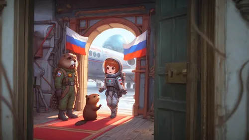 in the door,the little girl's room,the door,open door,home door,doorway,the threshold of the house,door,merida,wooden door,iron door,laika,cg artwork,arrival,game illustration,steel door,house entrance,door-container,door key,rusty door