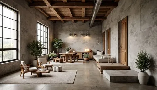 loft,concrete ceiling,minotti,lofts,cassina,contemporary decor,home interior,scandinavian style,wooden beams,living room,modern decor,exposed concrete,interior design,danish furniture,interior modern design,rustic,officine,dogpatch,interiors,donghia