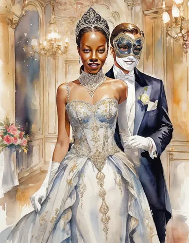 silver wedding,wedding couple,wedding photo,bride and groom,wedding invitation,wedding icons,golden weddings,black couple,masquerade,bridegroom,bridal,newlyweds,just married,groom bride,wedding frame,mr and mrs,beautiful couple,bridal clothing,the carnival of venice,debutante,Digital Art,Watercolor