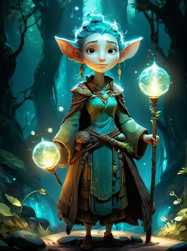 scandia gnome,wood elf,fae,elf,fantasy portrait,elves,navi,scandia gnomes,gnome,summoner,faerie,elven,fairy tale character,mage,druid,fantasia,violet head elf,male elf,gnomes,elves flight,Illustration