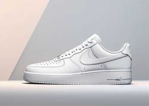 Design a custom AF1 with a minimalist and monochromatic color scheme.,air force,air,forces,raf,nike,women's cream,retro styled,sl,grapes icon,security shoes,product photos,tisci,minimalistic,plain des