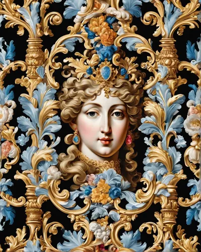 baroque angel,rococo,baroque,floral ornament,raffaello da montelupo,la nascita di venere,versailles,barberini,fresco,theater curtain,the angel with the veronica veil,venetian mask,decorative frame,apollo,theatre curtains,cavatelli,tapestry,cepora judith,lacerta,villa farnesina,Art,Classical Oil Painting,Classical Oil Painting 01