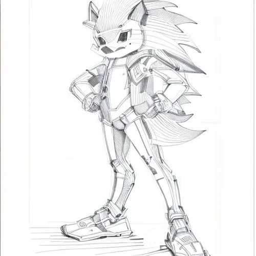 sonic the hedgehog,hedgehog,hedgehog child,echidna,rocket raccoon,mazda ryuga,conker,sega,hedgehog head,concept art,pencil,spiky,pencil and paper,mechanical pencil,mono-line line art,graphite,young he