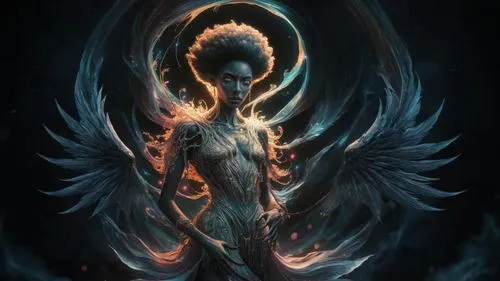 fire angel,archangel,angel of death,garuda,black angel,the archangel,angelology,uriel,dark angel,harpy,flame spirit,fallen angel,lucifer,angel,nine-tailed,angel wing,firebird,fire dancer,guardian angel,phoenix