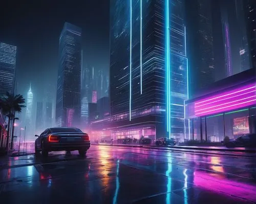 light trail,cyberpunk,light trails,futuristic,futuristic landscape,3d car wallpaper,polara,bladerunner,cybercity,car wallpapers,cityscape,neon arrows,miami,hypermodern,colored lights,neon lights,hkmiami,cyberscene,night lights,futuristic car,Conceptual Art,Graffiti Art,Graffiti Art 11