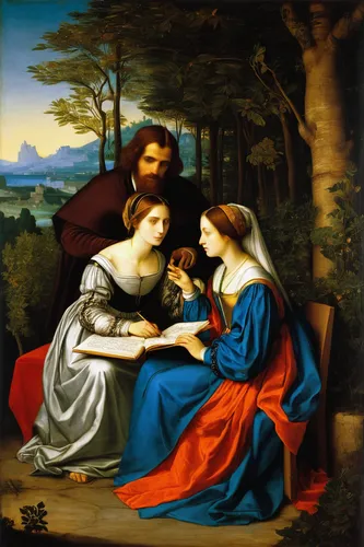 holy family,candlemas,nativity of jesus,nativity of christ,nativity,raffaello da montelupo,church painting,birth of christ,the annunciation,bougereau,woman holding pie,mother with children,holbein,christ feast,meticulous painting,birth of jesus,the prophet mary,the occasion of christmas,jesus in the arms of mary,christ child,Illustration,Retro,Retro 22