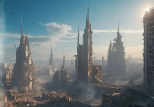 coruscant,destroyed city,coruscating,theed,barrayaran,osgiliath,tirith,cardassia,skylstad,metropolis,minbari,varsavsky,citadels,jablonsky,kornak,ordos,widsith,karnofsky,kharkh,imperialis,Photography,General,Realistic