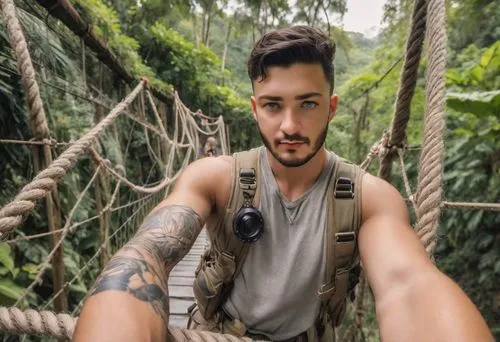 bodian,kokoda,rope bridge,ankvab,ttd,costa rican colon,Photography,Realistic