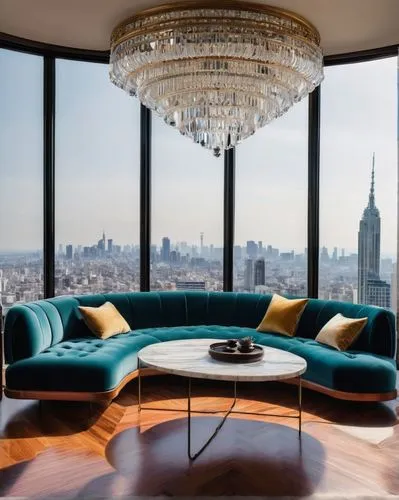 penthouses,minotti,apartment lounge,livingroom,living room,great room,mid century modern,opulently,chaise lounge,modern living room,sky apartment,woodsen,contemporary decor,manhattan,tishman,modern decor,mahdavi,luxe,luxuriously,manhattan skyline,Illustration,Japanese style,Japanese Style 09