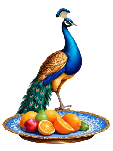 peacock,male peacock,blue peacock,pfau,indian peafowl,an ornamental bird,peacocks carnation,mandarin,decoration bird,ornamental bird,pavo,ornamental duck,fairy peacock,peafowl,pheasant,heacock,bird painting,fruit plate,pajarito,colorful birds,Illustration,Japanese style,Japanese Style 20