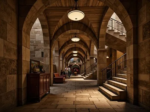 arcaded,passageway,archways,passageways,conciergerie,cowgate,theed,hallway,arcades,cloistered,corridors,cloisters,medieval street,cloister,train station passage,yale university,archway,altgeld,undercroft,carreau