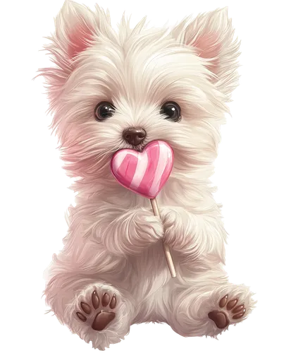 heart clipart,cute puppy,pomeranian,pomeranians,havanese,yorkshire terrier,biewer yorkshire terrier,bichon,shih poo,yorkie puppy,yorkshire terrier puppy,westie,valentine clip art,monchhichi,pinki,toy dog,shih tzu,yorkie,huichon,dog illustration