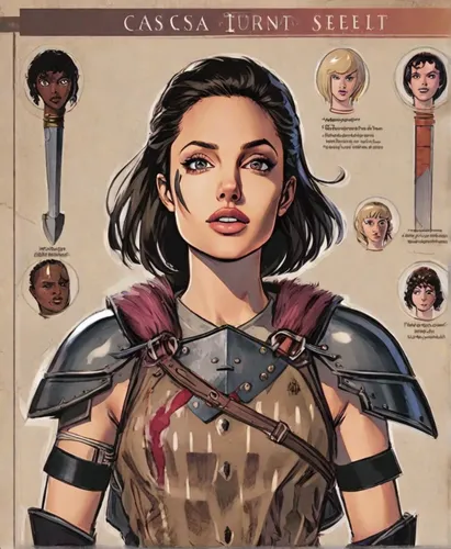 cassia,cuirass,caerula,joan of arc,female warrior,rosa ' amber cover,swordswoman,huntress,catarina,candela,scabbard,breastplate,guide book,quarterstaff,mulan,justice scale,art book,concept art,cg artwork,fairy tale icons