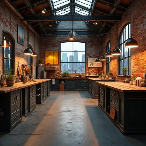 tile kitchen,chefs kitchen,loft,big kitchen,eveleigh,kitchens,kitchen interior,victorian kitchen,the kitchen,kitchen,vintage kitchen,lofts,kitchen design,officine,limewood,brickworks,linthouse,dark cabinetry,wood casework,modern kitchen,Photography,General,Realistic