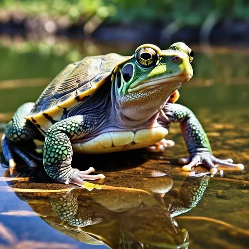 common map turtle,pond turtle,map turtle,water frog,water turtle,pond frog,common frog,chorus frog,painted turtle,bull frog,bullfrog,northern leopard frog,southern leopard frog,green frog,running frog,frog background,frog through,red eared slider,narrow-mouthed frog,pacific treefrog,Photography,General,Realistic