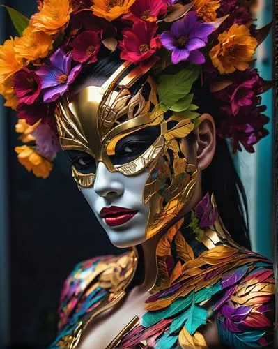 venetian mask,body painting,bodypainting,the carnival of venice,diablada,bodypaint,masquerade,brazil carnival,carnivale,pintados,face paint,mascarade,la catrina,viveros,golden mask,gold mask,carnevale,efik,la calavera catrina,diwata,Photography,Artistic Photography,Artistic Photography 08