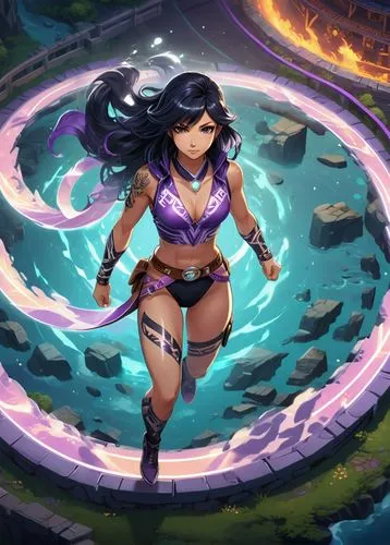 alani,akali,sonnessa,esmeralda,caitlyn,neith,zarina,nessa,kaisa,tiber riven,leela,bellona,monsoon banner,karrie,sona,lorelai,rafaela,fiora,namara,diana,Unique,3D,Isometric