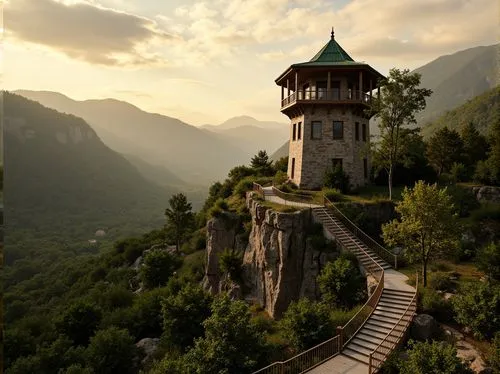 wudang,lookout tower,watch tower,observation tower,seelturm,wenchuan,monasteries,tigers nest,rivendell,watchtower,fairytale castle,couloumbis,summit castle,huashan,huangshan,monastery,eyrie,castle keep,tianling,xiangshan