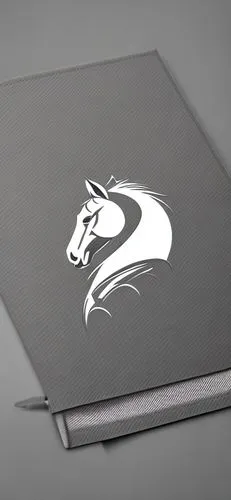 make this horse logo modern minimalist, classy and sleek with just the logo in the image, nothing else,mousepad,binder folder,ring binder,graphics tablet,automotive decal,open notebook,hp hq-tre core 