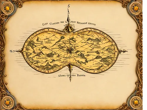 treasure map,cosmographia,old world map,doubloons,circumnavigation,circumnavigations,planisphere,circumnavigate,navigational,compass direction,compass,astrolabe,cartographical,circumnavigated,circumnavigates,waypoints,harmonia macrocosmica,navigation,navigare,sextant,Conceptual Art,Daily,Daily 01