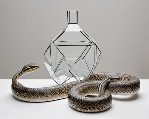 perfume bottle,glass containers,glass jar,glass container,african house snake,glass vase,decanter,perfume bottles,glasswares,terrarium,poison bottle,isolated bottle,glass lizard,bottle surface,isolated product image,glass items,pointed snake,laboratory flask,king cobra,glass series,Art,Artistic Painting,Artistic Painting 44