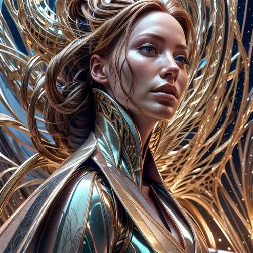 katniss,fantasy portrait,cg artwork,sci fiction illustration,wind warrior,sprint woman,tilda,fantasy art,wind edge,fantasy woman,valerian,the enchantress,siren,gemini,heroic fantasy,archangel,artemisia,warrior woman,medusa,world digital painting