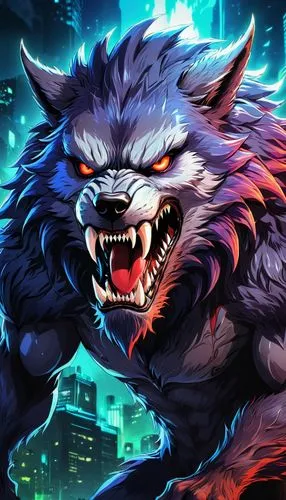 fenrir,werewolve,barghuti,lycan,jayasimha,werewolf,beheira,rakshasa,wolfsangel,kuruma,narasimha,schindewolf,wolffian,wolfgramm,molossus,vasak,zebari,atunyote,inuzuka,stormfury,Illustration,Japanese style,Japanese Style 03