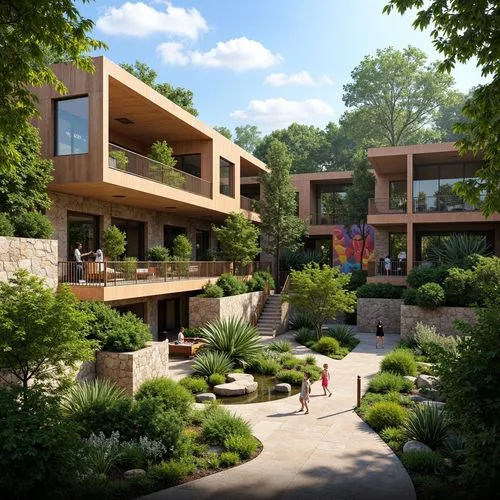 3d rendering,cohousing,fallingwater,ecovillages,ecovillage,render,renderings,landscaped,streamwood,netherwood,renders,residential,landscape design sydney,townhome,townhomes,cantilevers,kleinburg,armonk,greenspring,suburbanized