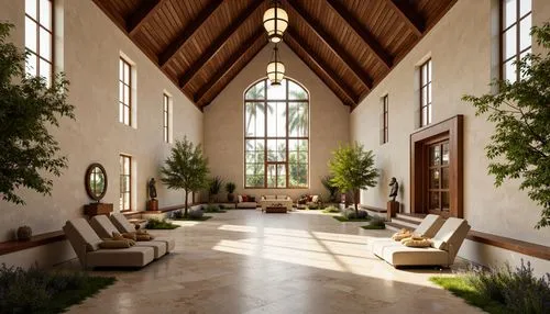 sunroom,3d rendering,wooden beams,narthex,luxury home interior,forest chapel,renderings,conservatory,clerestory,indoor,dandelion hall,sanctuary,render,loft,orangery,living room,sketchup,hovnanian,interior design,cochere