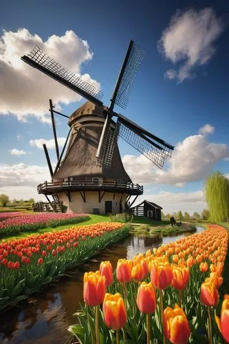 netherland,dutch windmill,the netherlands,holand,netherlands,holland,dutch landscape,molen,holanda,hollanda,north holland,nederland,tulip fields,hollandse,tulip background,tulip festival,hollandica,hollands,dutch,windmills,Conceptual Art,Daily,Daily 12