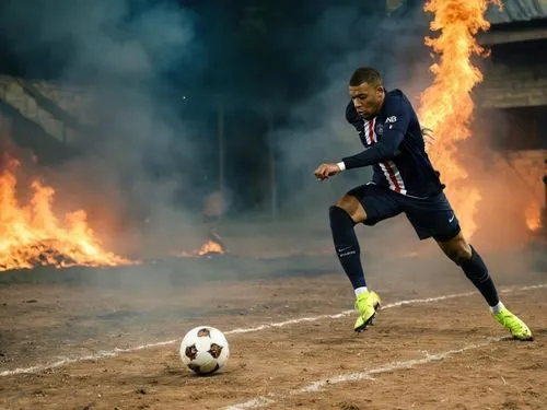 fireballer,pyrotechnic,alves,mbappe