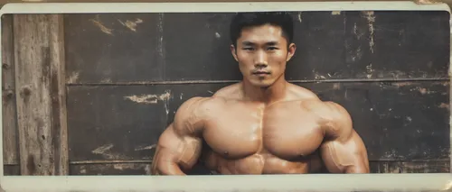 vintage asian,retro frame,kai yang,body building,bruce lee,lethwei,muscle man,miyeok guk,choi kwang-do,dai pai dong,tan chen chen,han bok,photo frame,bodybuilder,su yan,guk,botargo,muscle icon,damme,polaroid,Photography,Documentary Photography,Documentary Photography 03