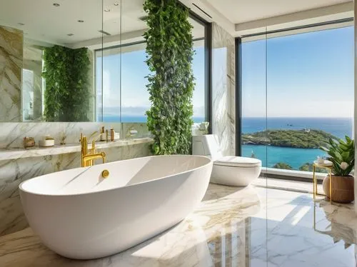 luxury bathroom,bathtub,luxury home interior,bath room,modern minimalist bathroom,bagno,interior modern design,luxury property,luxury,great room,tub,penthouses,luxurious,bathtubs,modern decor,bathroom,luxury hotel,ocean view,oceanview,ensuite,Conceptual Art,Fantasy,Fantasy 16