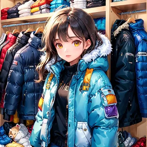 parka,winter clothes,winter clothing,snowsuit,longmei,ulaan,Anime,Anime,General