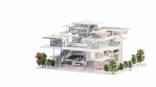 house drawing,3d rendering,an apartment,two story house,apartment building,cubic house,isometric,architect plan,apartment house,archidaily,residential house,model house,multi-storey,habitat 67,multi-s