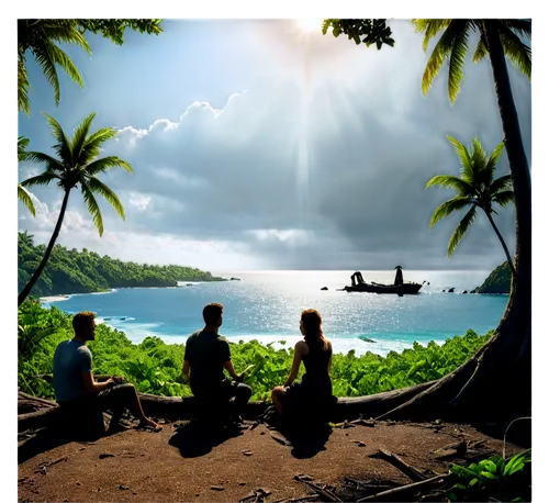 south pacific,world digital painting,landscape background,rabaul,backwaters,andaman,islands,an island far away landscape,fisherfolk,fishermen,micronesia,heiau,chuuk,people fishing,fishermens,savusavu,island residents,java island,pohnpei,paradise beach,Illustration,Realistic Fantasy,Realistic Fantasy 25