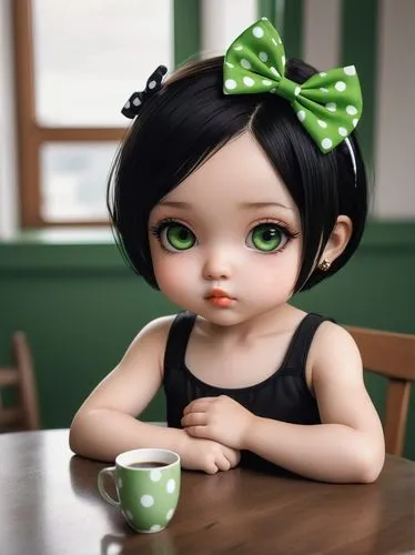 cute cartoon character,female doll,cute cartoon image,girl doll,handmade doll,fashion doll,green tea,artist doll,japanese doll,designer dolls,doll kitchen,clay doll,doll paola reina,fashion dolls,vintage doll,teacup,jasmine green tea,peppermint tea,painter doll,doll's facial features,Photography,General,Realistic