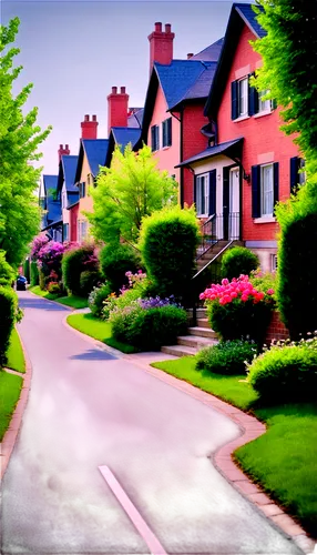 houses clipart,townhomes,home landscape,townhouses,row of houses,cottages,row houses,bungalows,landscape background,rowhouses,vineyard road,houses,townscapes,neighborhood,blocks of houses,houses silhouette,suburbia,aurora village,house painting,village street,Illustration,Abstract Fantasy,Abstract Fantasy 06